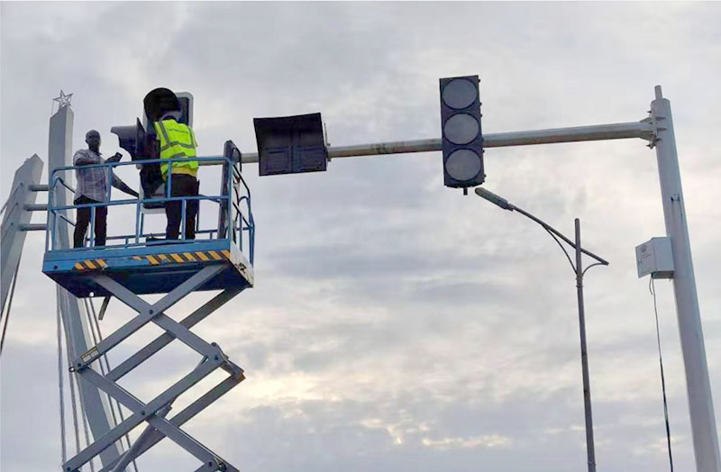 Проект светофорного столба на Филиппинах2